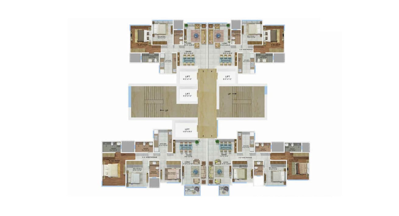 FLOOR PLAN for upcoming project in mulund