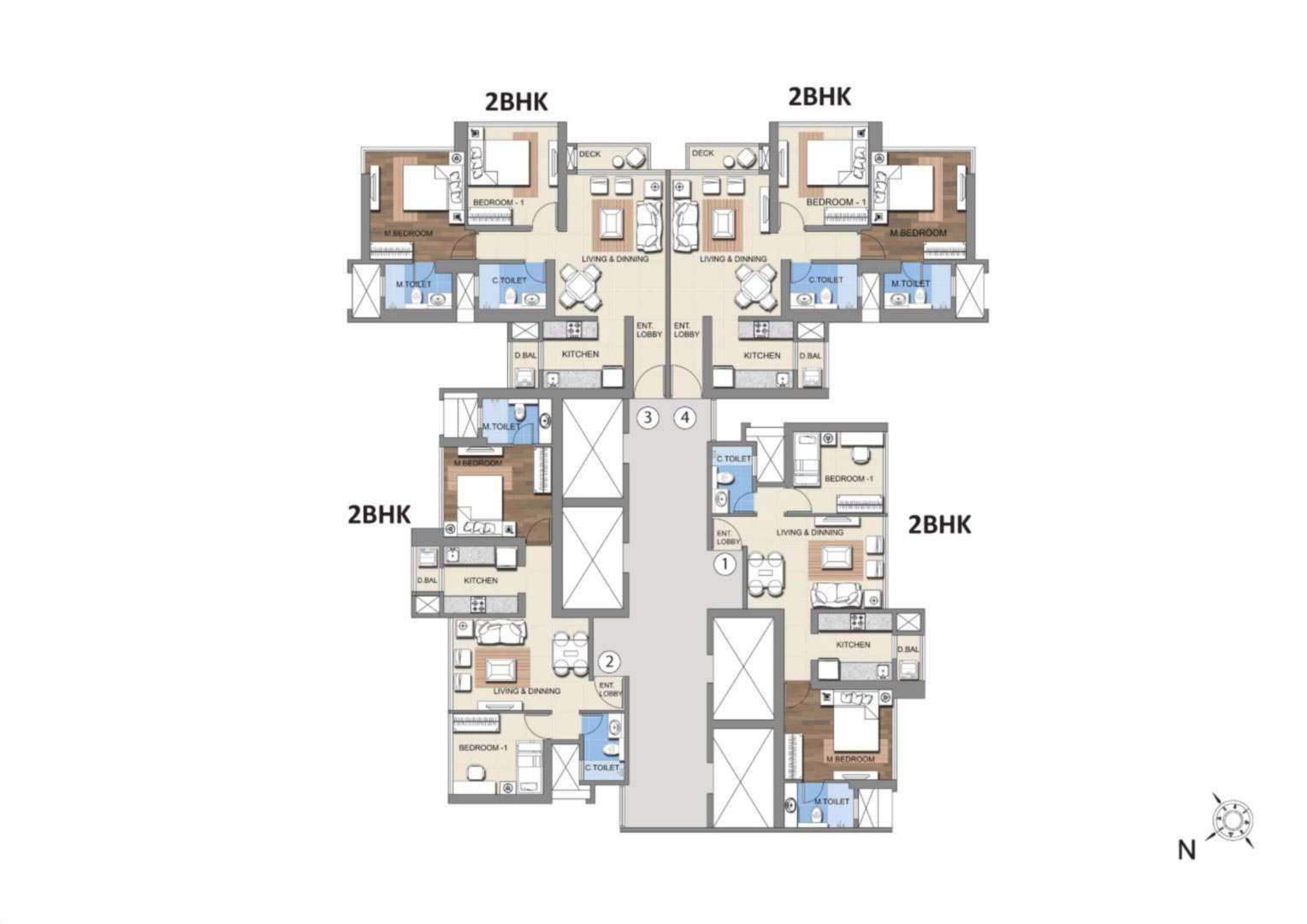 FLOOR PLAN for upcoming project in mulund