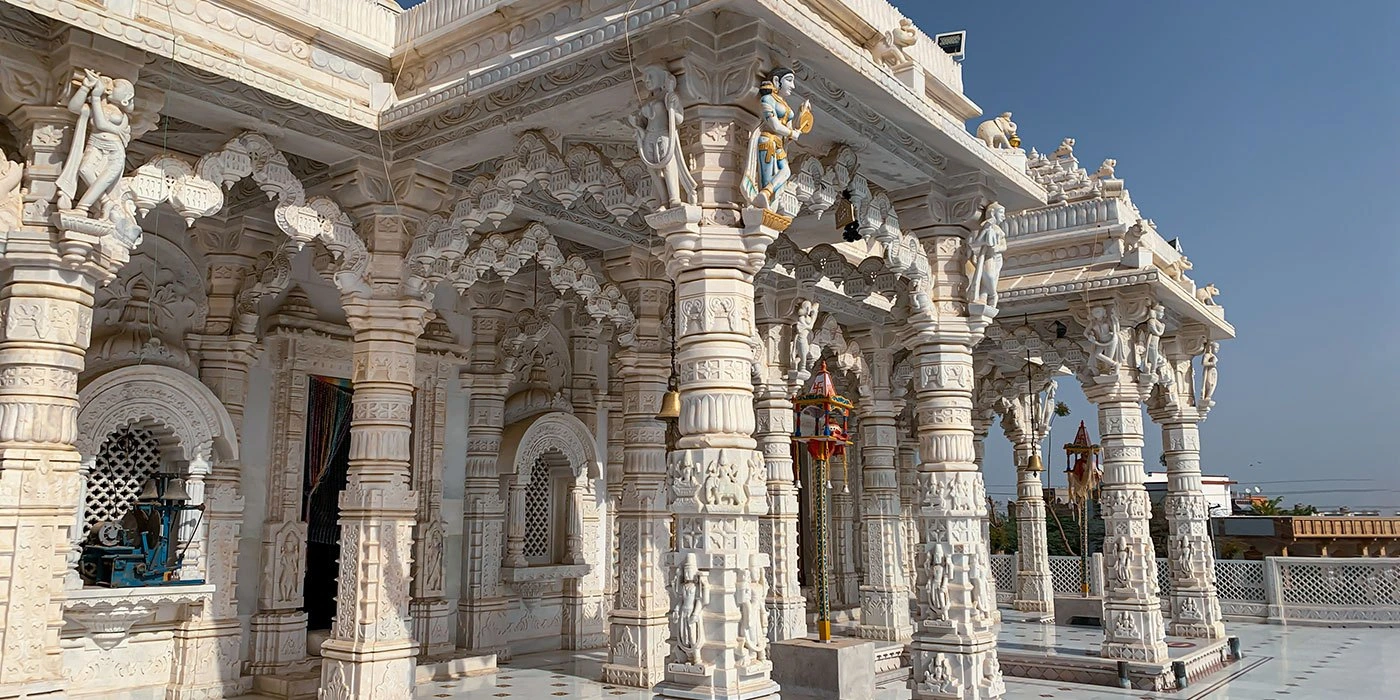 The Jain temple located at Sheth Montana