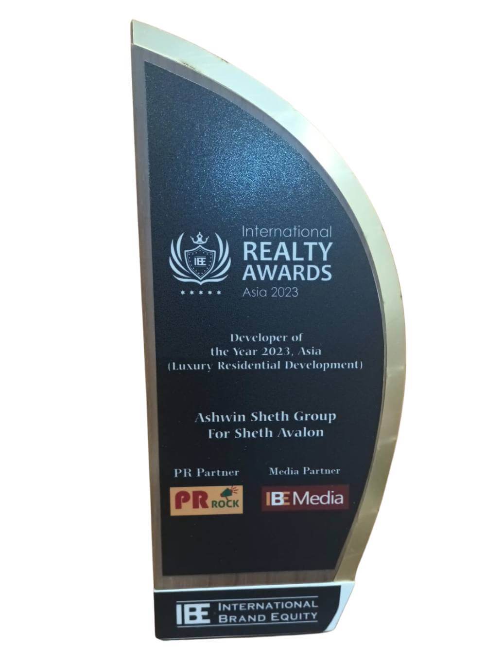 Luxury Residential Development at the International Realty Awards 2023 - Sheth Avalon