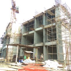New construction in Kanjurmarg